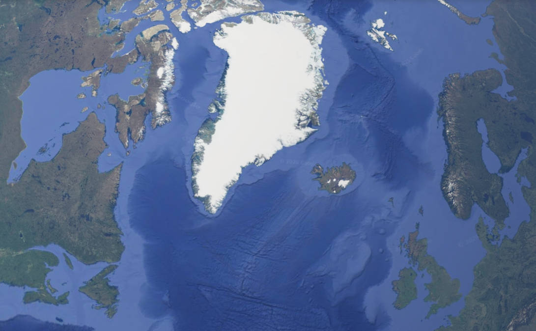 Focus Region Arctic map